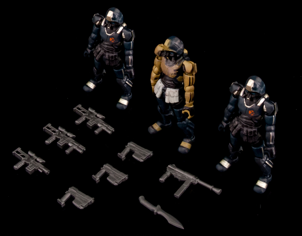 B2FIVE ACIDRAIN BW3_04 Abaddon Trooper Set